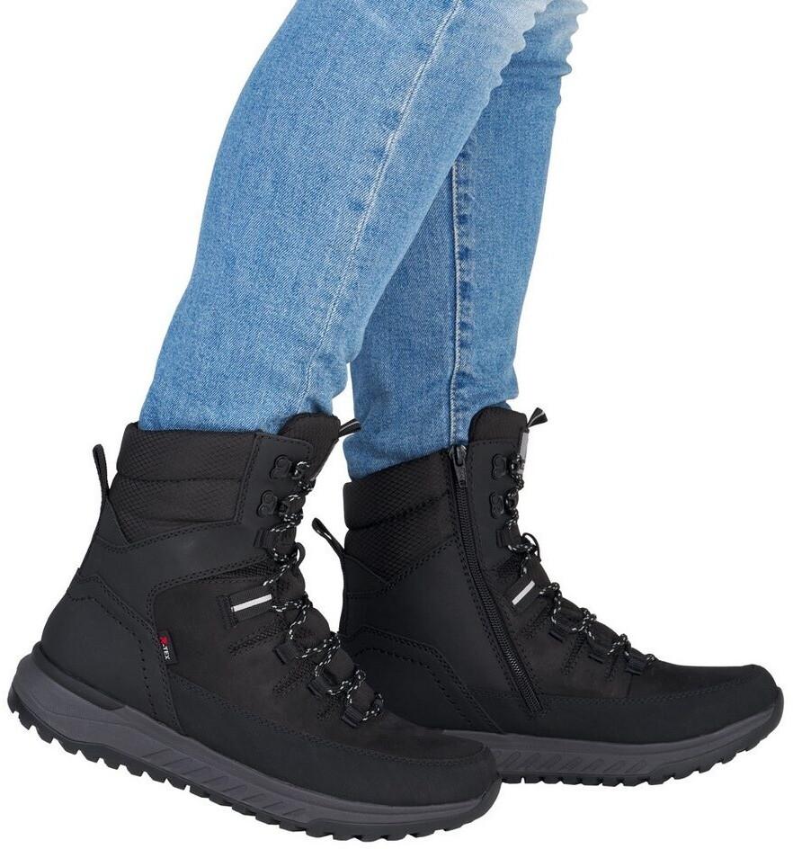 Ботинки на шнуровке Rieker красный черный белый