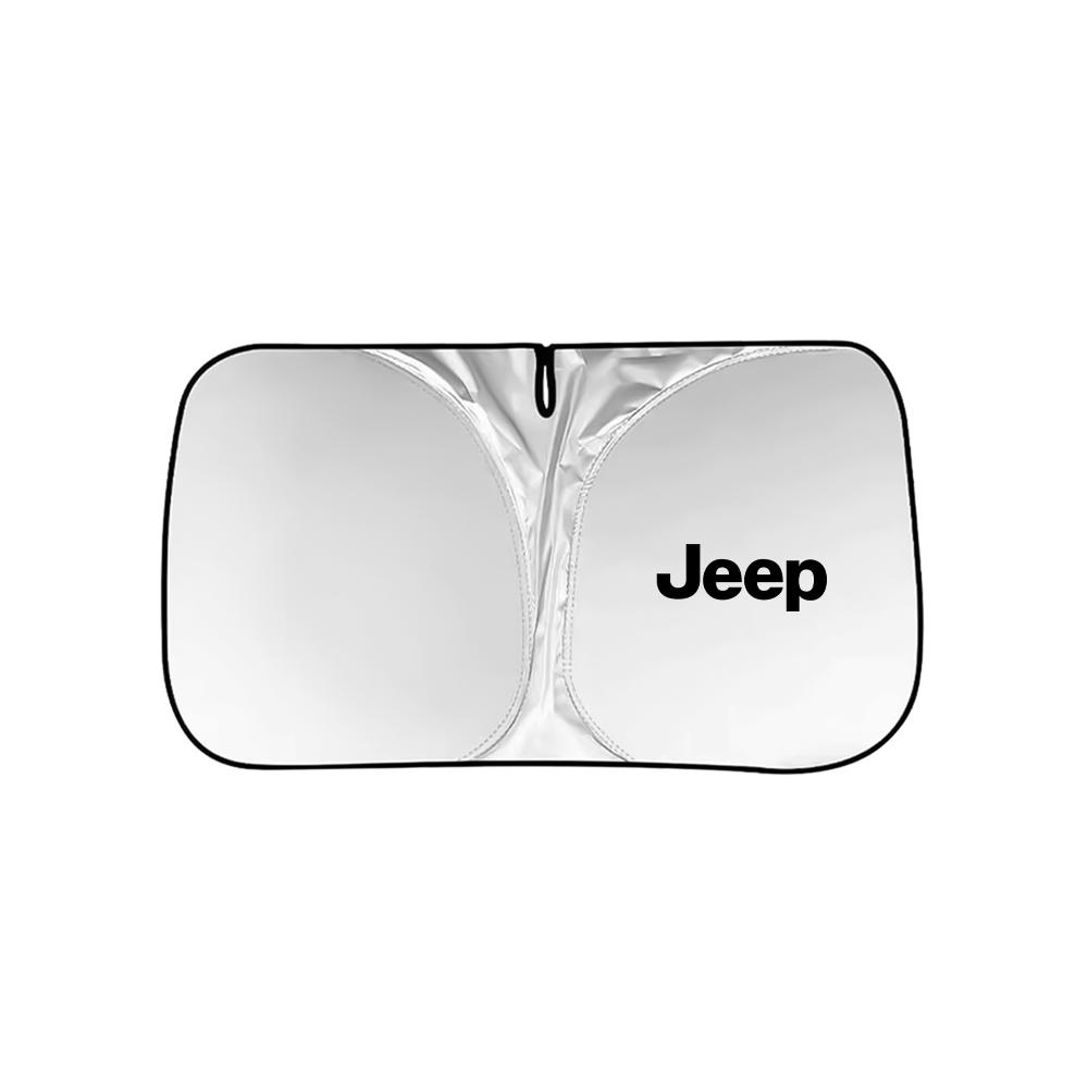 Portabicchieri Parasole Pieghevole per Finestrino Auto Copertura Parasole Visiera Parasole Parabrezza Protettore Parabrezza Per Jeep Renegade Wrangler JK Comp