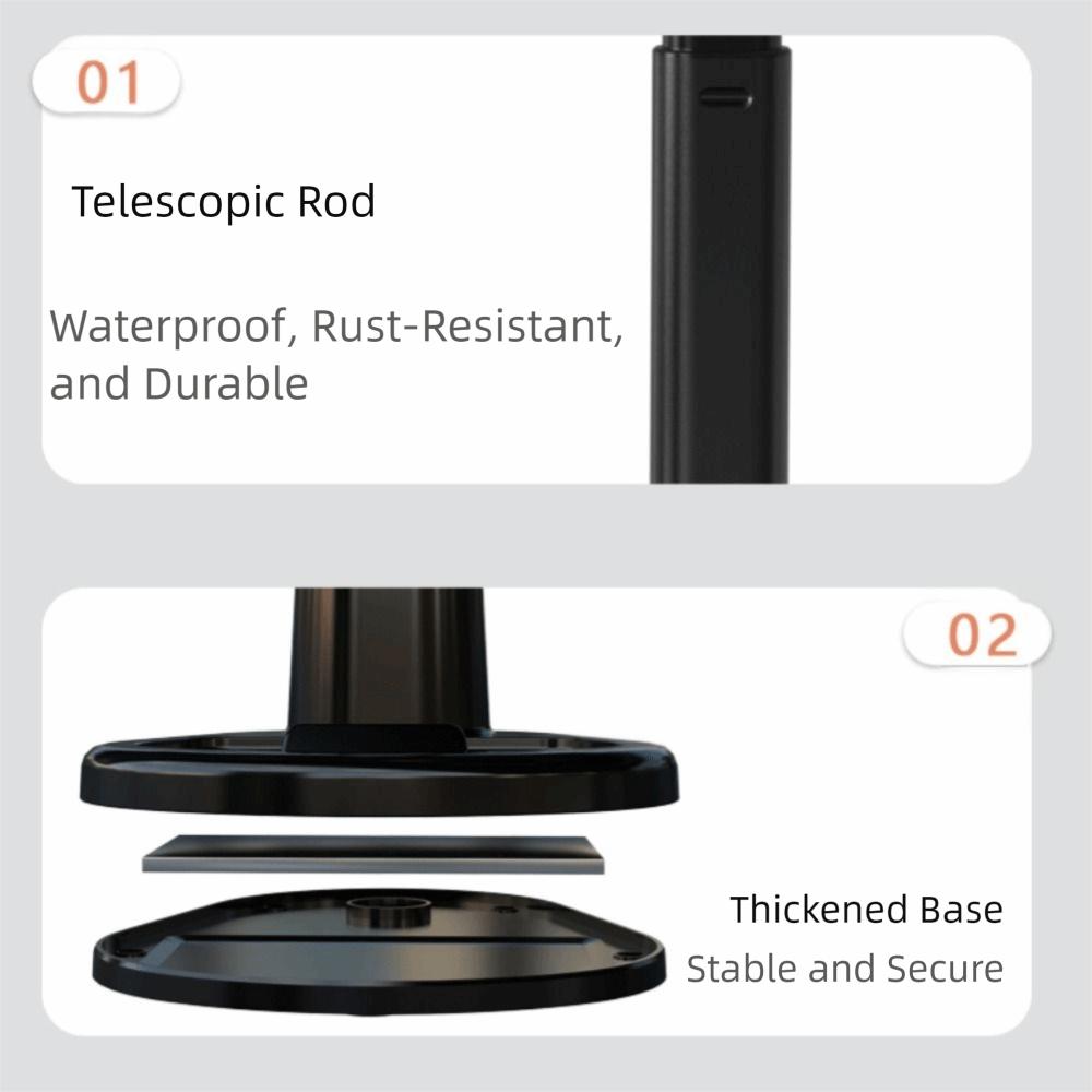 Universal Phone Stand Dual Card Slot Live Broadcast Bracket Tablet Holder  Video Call