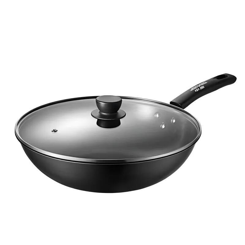 Refined Iron Stir-fry Wok