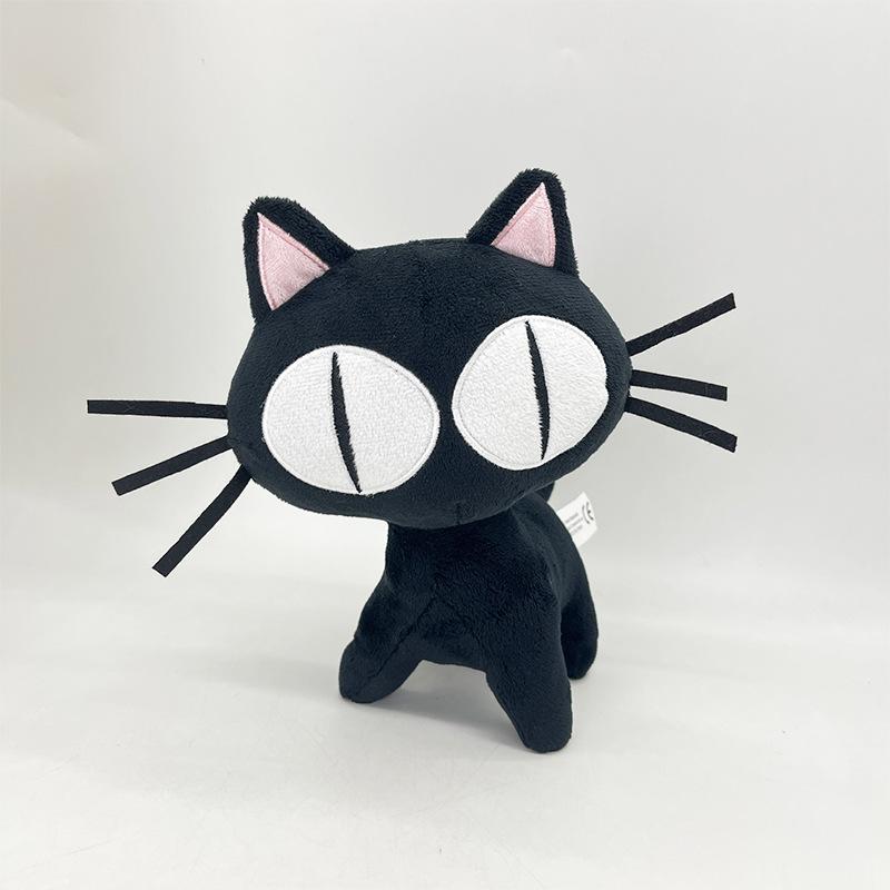 

Новый Trigun Maximum Plush: Плюшевая кукла Черная кошка Куронеко Сама Ган Бог