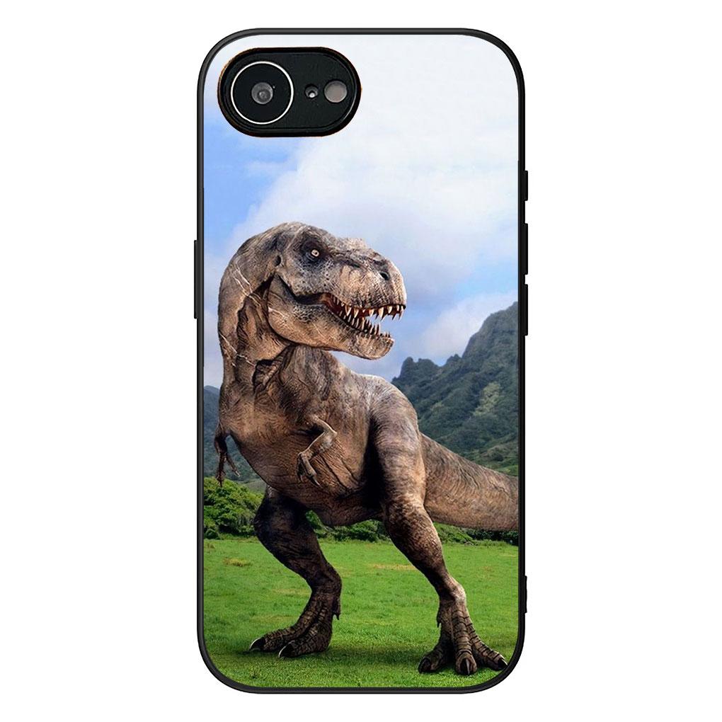 

Soft Cover for Apple iPhone 17 16 14 15 Pro Max Plus 15+ 16E XR ProMax Air 16+ Coque Phone Case Cartoon Dinosaurs iPhone17 Pro