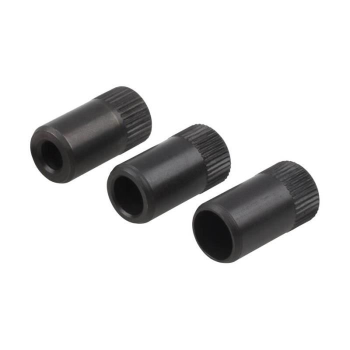 Set d'aide au forage - Wolfcraft - 3 pièces - Ø 35-70 mm - Corps en plastique - Aide à l'insertion