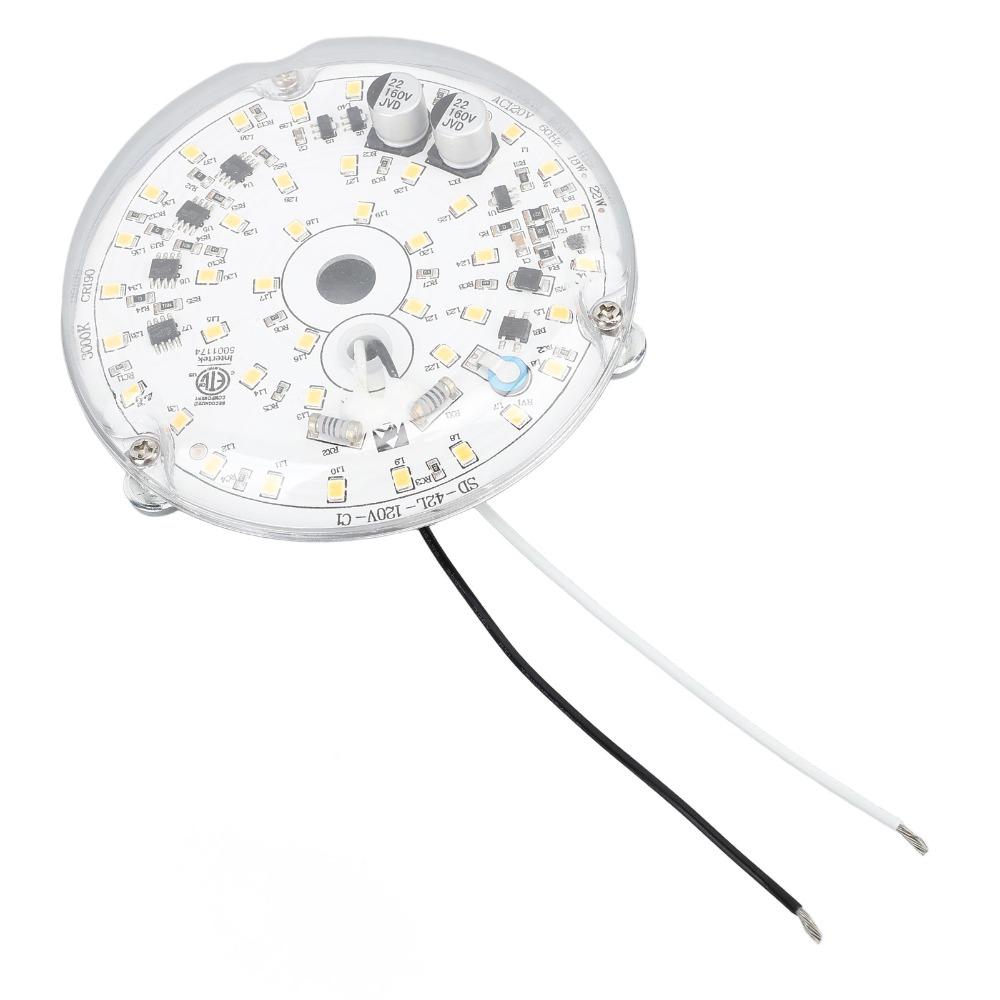 Aluminum Ceiling Fan Light Kit 3.93 Inch Fan Light Panel Universal Magnetic Mount Light Hallway