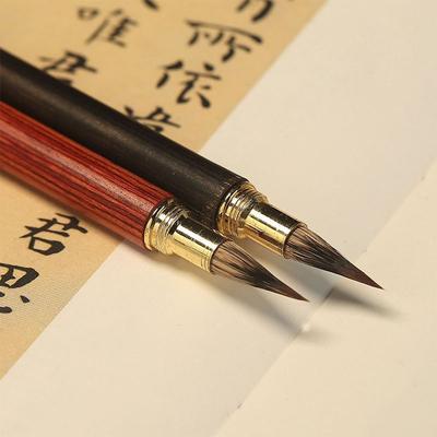 Calligraphy Brush Art Paint Brush Chinese Brushes Oil Painting Script Writing Brush Wooden Handle Crisperding