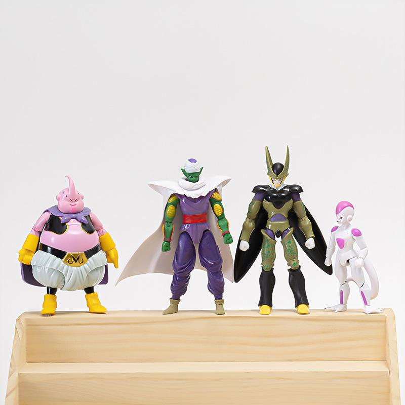 Dragon Ball Z Anime Action Figure Son Goku Vegeta Gohan Frieza Super Saiyan Assembly Model Collectible Toy Gift