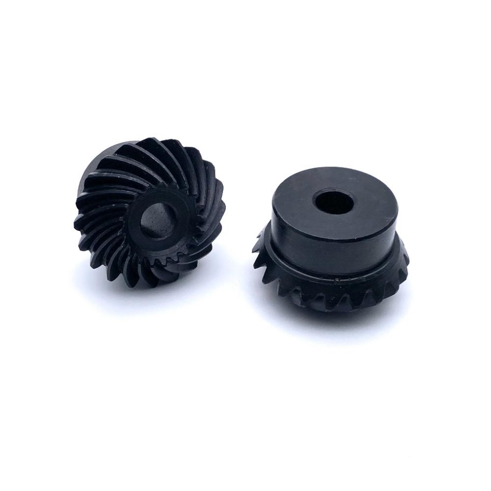 1:1 Roată dințată conică spirală de oțel de precizie 1M 30T 6MM 1.5M 15/18/20/22/24/25 Dinți 2M 15/18/20 Dinți Oțel Carbon ROATĂ BUNĂ