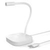 Adjustable Neck Wired Microphone 360 Degrees Omnidirectional Desktop Computer Mic  Streaming Use