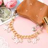 Sakura Extension Metal Chain For Women's Bag Fashion Strawberry Pendant Women Girl's Purse Chain DIY Crossbody Bag Accessories