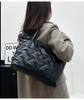 Autumn/Winter Versatile Large Capacity Cotton Tote - Trendy Shoulder & Hand-Held Bag