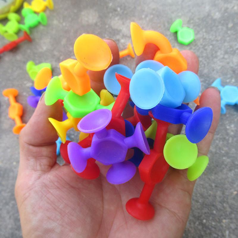 Multicolored Sucker Toys,Building Blocks Pop Suction Cup Toy,Construction Set,Parent-child Interactive Game,Gift for Kids