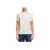 Polo Ralph Lauren Logo Embroidered Slim Fit Straight Cut Short Sleeve Polo Shirt Men tops Beige 710557752-031