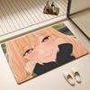 Anime M-My Dress-Up D-Darling Floor Mat Diatomite Bath Mat – Highly Absorbent, Non-Slip, Quick-Drying Bathroom Rug