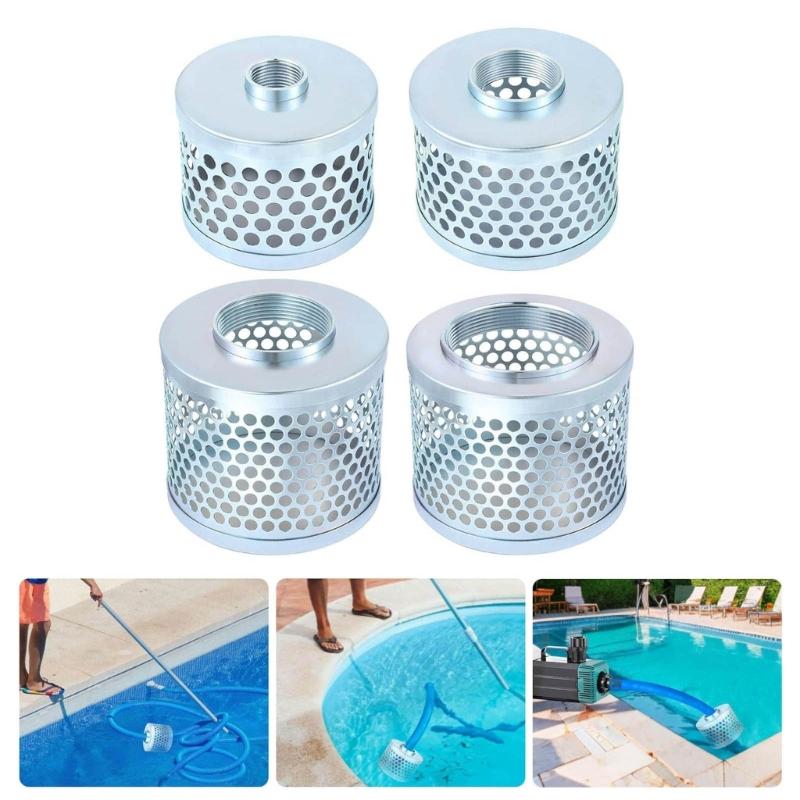 Corrosion Resistant Pump Suction Filter Strainer Basket With NPT Female Thread Reduces Solid Particles For Pump Systems