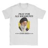 Rest in Peace Ali Khamenei Men's T Shirts  Amazing Tees Short Sleeve Round Collar T-Shirts Pure Cotton Plus Size Clothing
