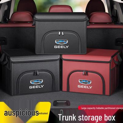 Car Trunk Organizer for Geely Xingyue, Binyue, Emgrand Borui, and Geometry ICON