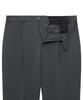 MUSINSA STANDARD Loose Tapered Hidden Banding Crop Slacks [Medium Gray]