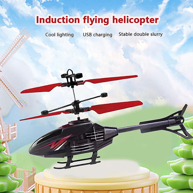 Inteligentní dálkové ovládání Indukční helikoptéra Indukční letadlo Indukční letadlo Dvou-režimová indukční závěsná létající hračka