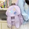 Schoolbag1011 New Polka Dot Rabbit Ears Backpack Girls Spring and Summer Travel Schoolbag Embroidered Thread Lightweight Backpack