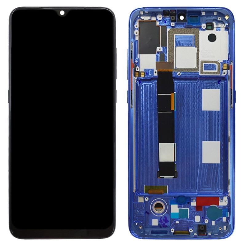 

For Xiaomi Mi 9 Grade C LCD Screen and Digitizer Assembly+Frame Part (TFT Technology) (without Logo) Blue