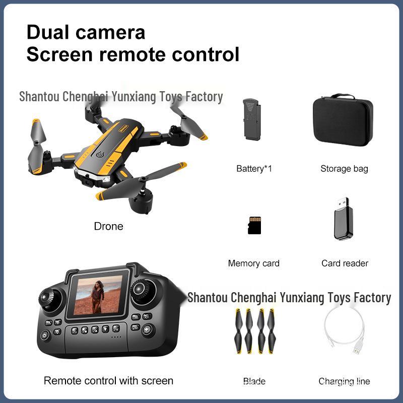 T6 Obstacle Avoidance Drone: HD Aerial Photography, Four-Axis Remote Control Toy