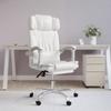 Day and Night - Day and Night Office Chair Reclining Massage Faux Leather White