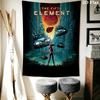 The Fifth Element Pattern Home Decor Tapestry, Wall Hanging, Decorative RV Wall Cloth.SGT0917004