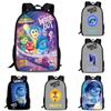 Spacious 15-inch Inside Out 2 Backpack Durable Oxford Cloth School Book Bag