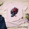 Dark Romance A Skull and Rose Valentine's Design Funny T-Shirt Unisex T-shirt 8