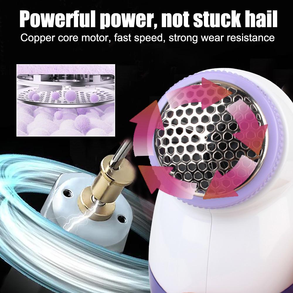 Portable Electric Clothing Lint Pills Removers Random Color Fabric Sweater Fuzz Pills Shaver Clothes Fluff Pellets Cut Machine