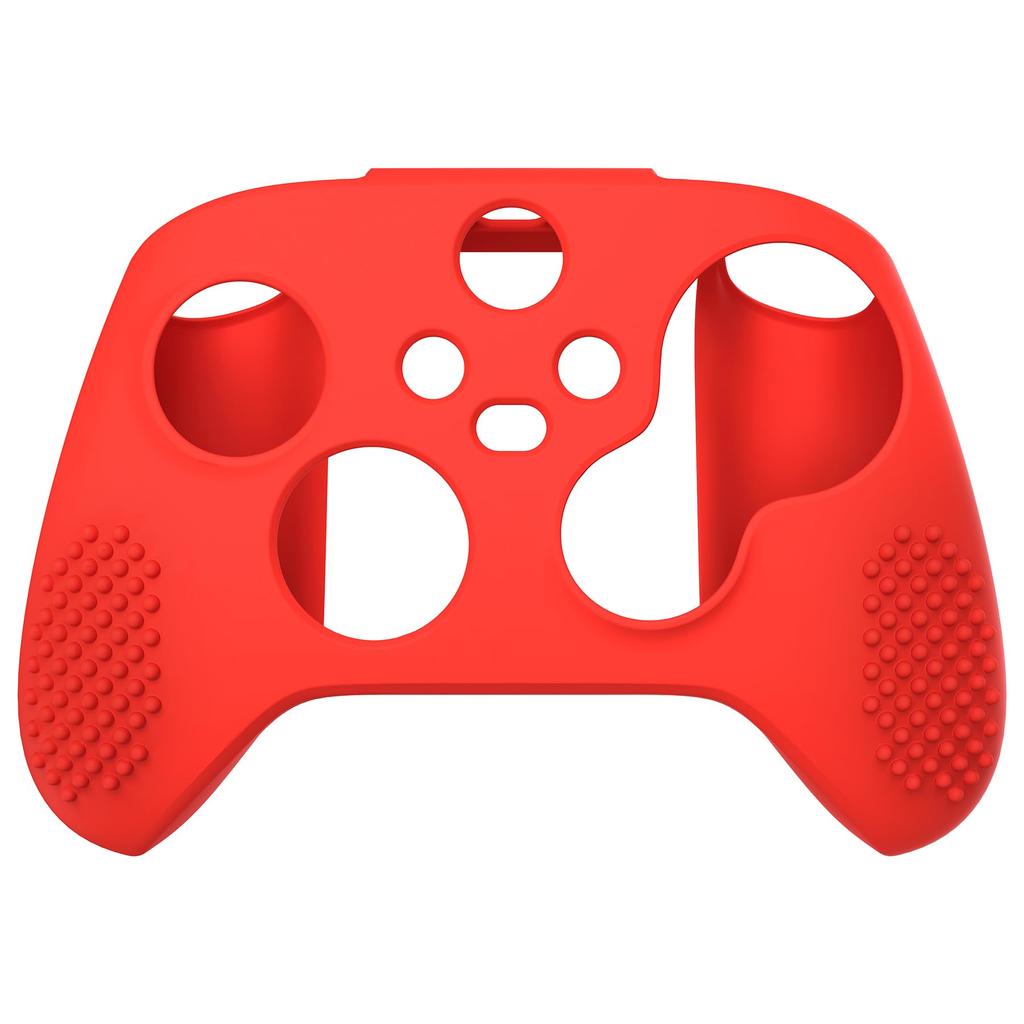 eXtremeRate PlayVital 3D Studded Xbox Series Controller Silicone Cover Skin with 6 Black Thumb Grip Soft Rubber Case Protector for Xbox Core Wireless