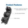 Electric Power Window Switch 84820-60130 for Toyota Land Cruiser 1998-2008 Front Left Glass Lifter Control Button Replace Parts
