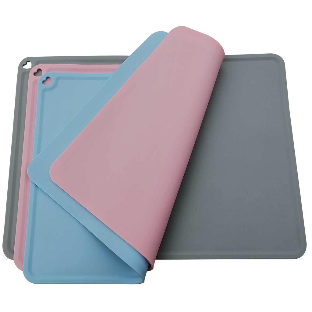 New Platinum Silicone Placemat - 1st Grade Student Placemat, Table Mat, Pet Placemat, Daily Kitchenware