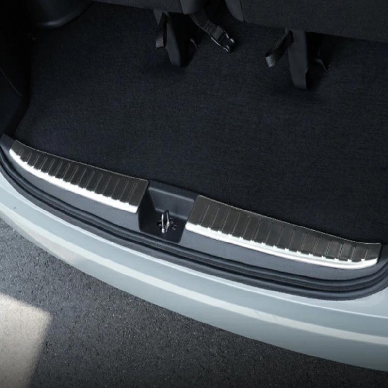 Для Honda FREED AIR/CROSSTAR 2024 Нержавеющая сталь Встроенный Защитник Заднего Бампера Накладки на Пороги Накладка на Порог Багажника Аксессуары steel silver