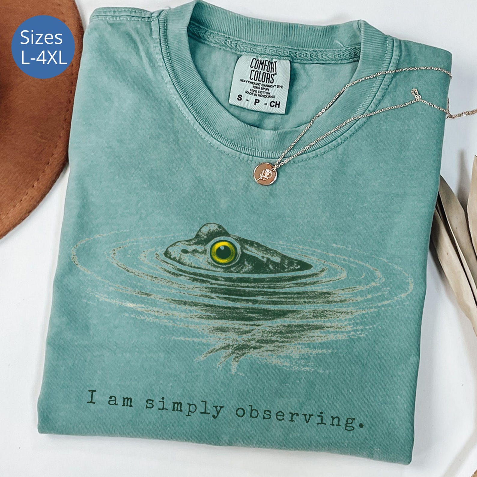 Plus Size Funny Frog Shirt, Frog Enthusiast Gift For Her, Forestcore Shirt For Her, Cottagecore TShirt For Plus Size Women, Nature Lover Tee XL