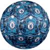 Chelsea FC Theme Soccer Ball Size 5 Soccer Ball Soft Touch Professional Training Football for Outdoor Sports