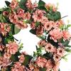 Artificial Flowers Wreath Decoration Christmas Wedding Garland Home Decor Gifts