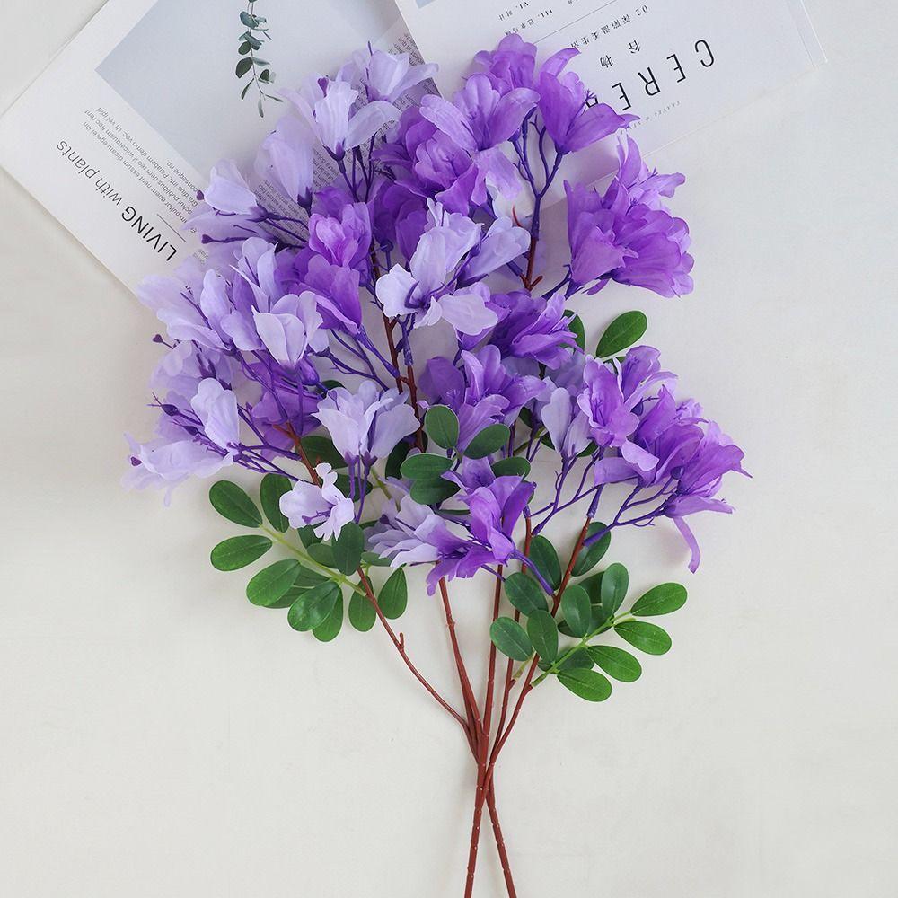 Blue Jacaranda Simulation Flower Simulation Hanging Hanging Flower Arrangement Landscape Flower Material Ceiling Flower Material