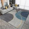 Nordic Geometry Living Room Carpet Modern Multi Color Sofa Coffee Table Rug Home Decor Bedroom Bedside Soft Floor Mats Non-Slip