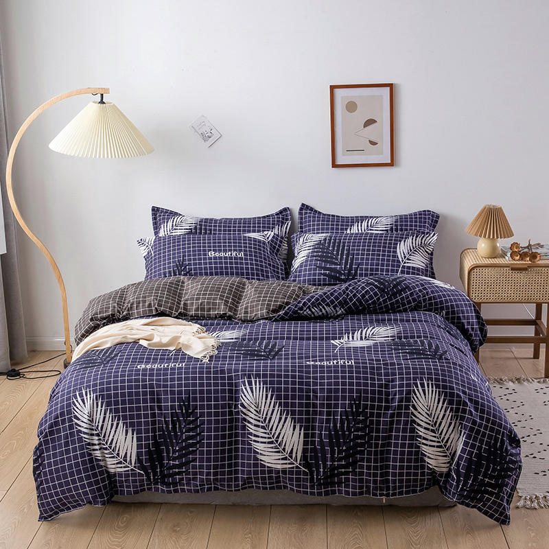 Black White Deer Animals Bedding Set Queen Double Single Size Duvet Cover Bed Sheet Pillow Case Bed Linen Set