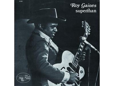 [CD] SUPERMAN Limited Edition ROY GAINES CDSOL-46115 Texas Blues Guitar NEW