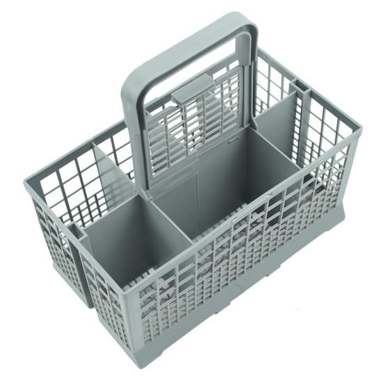 Universal Dishwasher Cutlery Basket with Folding Grid Lid Heavy Duty