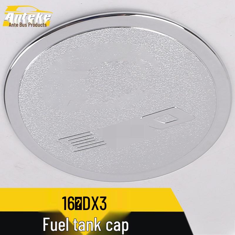 DX3 Fuel Tank Cap Scratch-Resistant Protective Decorative Sequin Film