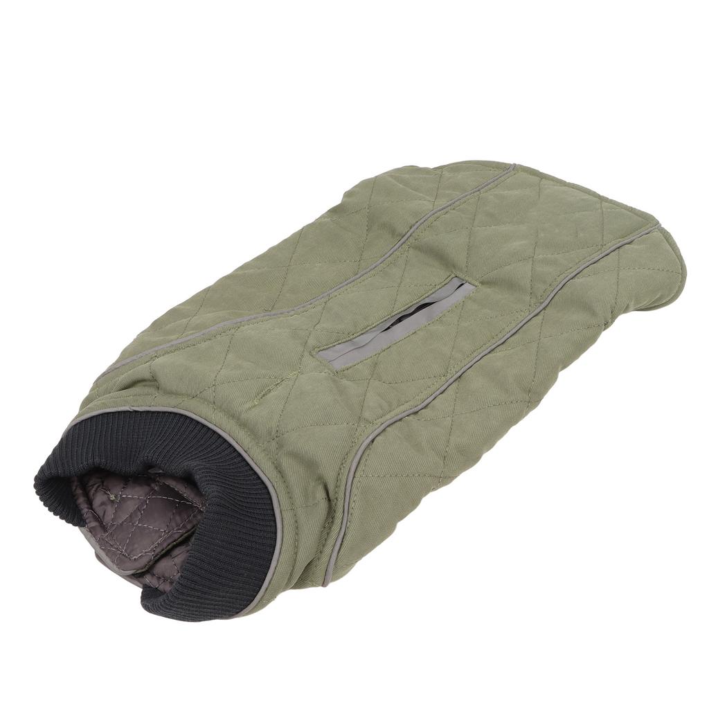 Dog Winter Coat Classic Stylish Thickened Warm Windproof Waterproof Reflective Pet Winter Jacket for Medium Large Dogs