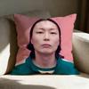 Roh J-Jae-Won Actor Pillow Case Linen Pillow Covers Cover For Couch Living Room Bench Patio Floor Linen Home Decor
