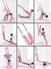 Aerial Yoga Strap Pull Rope Woman Hammock Stretch Leg Splits Trainer Female Gym Belt Aerial Hammock Swing Stretching Inversion