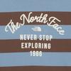 The North Face Kids Ellouen Long Sleeve Tee Blue Gray Nt7tr55s