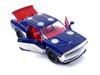 MARVEL THOR 2015 DODGE CHALLENGER SRT HELLCAT Mighty Thor Diecast Car 124 &