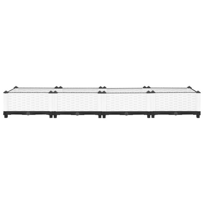 VidaXL Lit surélevé 160x40x23 cm Polypropylène 153307