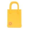 Eva Jelly Bag Diy Hole Bag Cute Flower Accessories Summer Beach Vacation Bag Simple Portable Women'S Bag